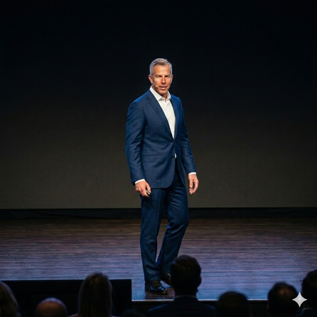 Stuart Hall on stage